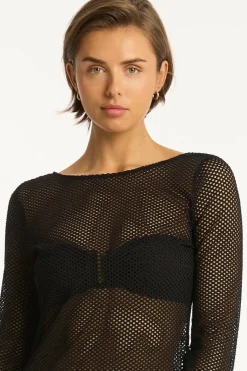 Surf Mesh Cover Up