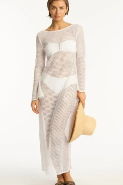 Surf Mesh Long Dress