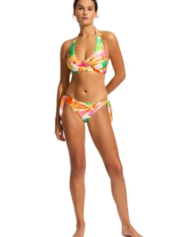 Wonderland DD Wrap Front Halter Bra